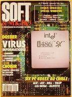 Soft & Micro N° 77 - Septembre 1991 (BE+) - Informatique