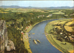 Germany - Postcard Unused - Saxon Switzerland - View From The Bastei - Bastei (sächs. Schweiz)