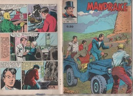 BD MANDRAKE MONDE MYSTERIEUX NUMERO 111 - LE KANGOUROU ROUGE, LES YEUX D EMERAUDE - 11 MAI 1967, VOIR LES SCANNERS - Mandrake