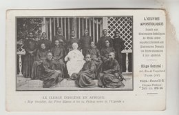 CPA OUGANDA RELIGION - Le Clergé Indigène, Mgr STREICHER Des Pères Blancs Et 14 Prêtres Indigènes - Ouganda