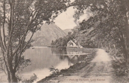 ***  SCOTLAND ***  Loch Katrine Path By The Loch - Unused -TTBE - Stirlingshire