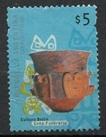 Argentine - Argentinien - Argentina 2000 Y&T N°2191 - Michel N°2598 (o) - 5p Urne Funéraire - Used Stamps