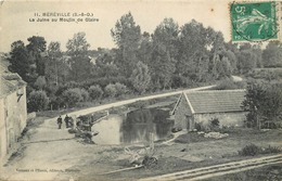 Delcampe - MEREVILLE - La Juine Au Moulin De Glaire. - Mereville