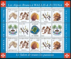 Wallis Et Futuna BF 17 Algues Neuf * * MnH Sin Charmela Prix De La Poste 7.4 - Blocs-feuillets