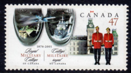 Canada 2001 125th Anniversary Of Royal Military College, MNH, SG 2086 - Nuevos