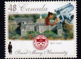 Canada 2001 Canadian Universities St. Mary's Halifax, MNH, SG 2132 - Nuevos