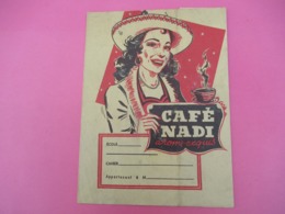 Protège-Cahier/Café/ Café NADI Arôme Exquis/ Le Cirque Nadi  /Vers 1950  CAH224 - Kaffee & Tee