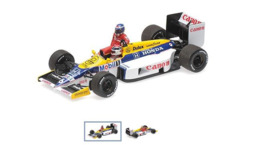 Williams Honda FW11 – Keke Rosberg Riding On Nelson Piquet – German GP 1986 #6 - Minichamps - Minichamps