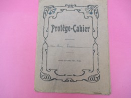 Protège-Cahier/appartenant  à Pierre Lecoeur/Année Scolaire 1921-1922            CAH228 - Autres & Non Classés