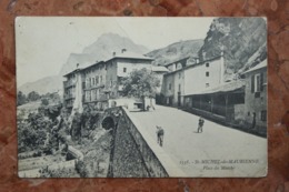 SAINT MICHEL DE MAURIENNE (73) - PLACE DU MARCHE - Saint Michel De Maurienne