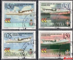Bosnia Srpska - Air Srpska 1999 Set Used - Bosnia And Herzegovina