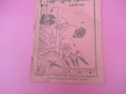 Couverture De Cahier D’écolier/Arts Déco/ Coquelicots/Librairie Papeterie LEMOUES/CHARTRES /Vers 1935     CAH234 - Papeterie