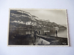 CHINDRIEUX (Canton De RUFFIEUX - 73)  : Le Lac Du Bourget Vu Du Port - Voir Les 2 Scans - Ruffieux