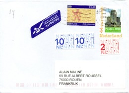 PAYS-BAS. Timbre Personnalisé De 2008 Sur Enveloppe Ayant Circulé. Postex 2008. - Personalisierte Briefmarken