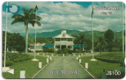 Jamaica - C&W - Vale Royal, 15JAMA, 100J$, 1993, Used - Jamaïque