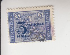 Finland Fiskale Zegel Cat. Barefoot Stämpelmärke 170 - Revenue Stamps