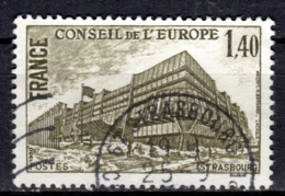 F E+ Europarat 1980 Mi 25 Palais De L'Europe - Afgestempeld