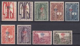 Belgium 1929 Orval Overprint Mi#235-243 I COB#272 A/K Mint Never Hinged - Neufs