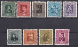 Liechtenstein 1949 Mi#268-276 Used - Gebruikt