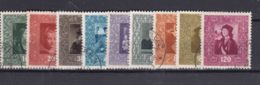 Liechtenstein 1949 Mi#268-276 Used - Gebruikt