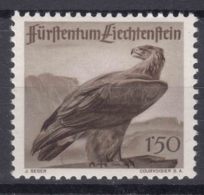 Liechtenstein 1947 Animals Birds Eagle Mi#255 Mint Never Hinged - Ongebruikt