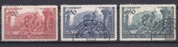 Liechtenstein 1939  Mi#180-182 Used - Oblitérés