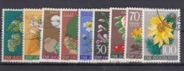 Yugoslavia Republic 1955 Flowers Mi#765-773 Used - Oblitérés