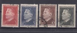 Yugoslavia Republic 1950 Mi#605-608 Used - Used Stamps