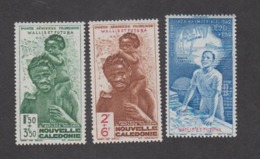 Colonies Françaises -Timbres Neufs ** Wallis Et Futuna - PA N°1 à 3 - 1942 Protection De L'Enfance Indigène & Quinzaine Impériale (PEIQI)