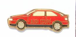 Pin's AUDI COUPE Rouge - I614 - Audi