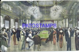 Delcampe - 119289 MONACO MONTE CARLO CASINO ROOM ROULETTE INTERIOR POSTAL POSTCARD - Moldawien (Moldova)