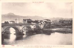 Delcampe - 64 - HENDAYE - Vue Des Ponts Internationaux Du Chemin De Fer Et Du Tramway - Hendaye