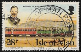 Isle Of Man SG276 1984 Cain 28p Good/fine Used [12/12470/25D] - Man (Ile De)
