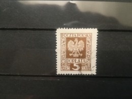 FRANCOBOLLI STAMPS POLONIA POLAND 1930 USED POSTAGE DUE SEGNATASSE AFFRANCATURA STEMMI COAT OF ARMS  OBLITERE' POLSKA - Taxe