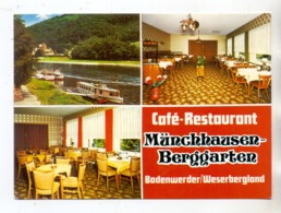 3452 BODENWERDER, Cafe-Restaurant Münchhausen-Berggarten - Bodenwerder