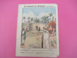 Couverture De Cahier écolier/A Travers La Science/ Puits Artesiens/Charier/Saumur/Vers 1900  CAH253 - Other & Unclassified
