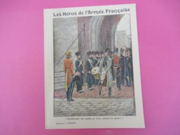 Couverture De Cahier écolier/Les Héros De L'Armée Française/Rendez-moi Ma Jambe /Charier/Saumur/Vers 1900  CAH256 - Other & Unclassified