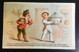 Rare Liebig Chromo Appel S 11 Cuisinier Soupière 1872 - Liebig