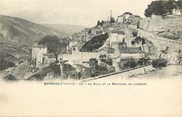 - Depts Div-ref-AM267- Vaucluse - Bonnieux - La Ville Et La Montagne Du Lubéron - Carte Bon Etat - - Bonnieux