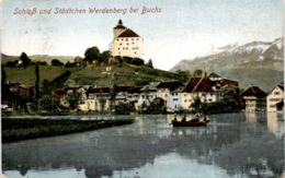 Schloß Und Städtchen Werdenberg Bei Buchs (749) * 15. 6. 1912 - Buchs