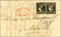 Grille / N° 3 Paire Càd PARIS (60). 1850. - TB. - 1849-1850 Cérès