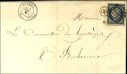 Grille / N° 4 Càd T 15 MONTMOREAU (15). 1851. - TB / SUP. - 1849-1850 Cérès