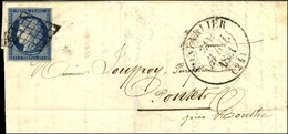Grille / N° 4 Càd T 13 PONTARLIER (24). 1851. - TB. - 1849-1850 Cérès