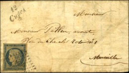 PC 1054 / N° 4 Cursive 12 / Cuges. 1852. - TB. - R. - 1849-1850 Ceres