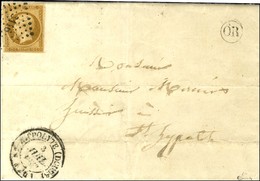 PC 3116 / N° 9 Bistre-brun Belles Marges Càd T 14 St HIPPOLYTE (DOUBS) (24) Sur Lettre Locale. 1853. - TB. - R. - 1852 Louis-Napoleon