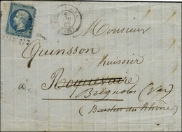 PC 2160 / N° 14 Avec Prédécoupage En Pointe De Morez Du Jura Càd T 15 MOREZ-DU-JURA (38). 1862. - TB. - RR. - 1853-1860 Napoléon III