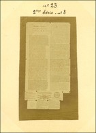 Pigeongramme : 2ème Série N° 8. - TB. - Guerra Del 1870