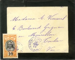 Càd Violet FAKARAVA (TUAMOTU) / TAHITI / Océanie N° 43 Sur Lettre Pour Toulon. 1917. - TB. - R. - Maritime Post