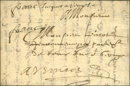 '' Franc Jusqu'à Rennes '' Sur Lettre Avec Texte Daté De Paris Pour Avesnes. 1657. - TB /  SUP. - RR. - ....-1700: Precursores