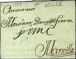 ARLES (L N° 2) + '' Franc '' (L N° 3). 1789. - TB / SUP. - 1701-1800: Precursors XVIII